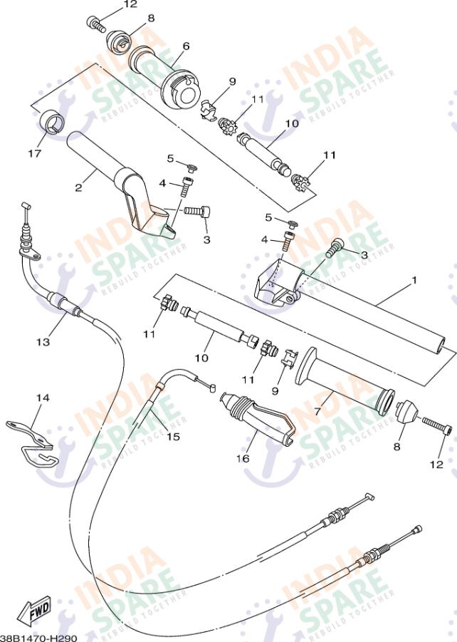 STEERING HANDLE & CABLE